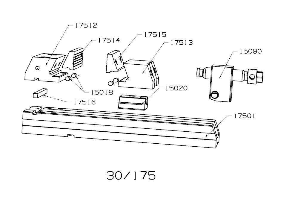 MORDAZA FORZA PERFECT NO GUIADA